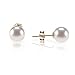 14K Gold AAA+ AKOYA Cultured Pearl Stud Earrings - Handpicked