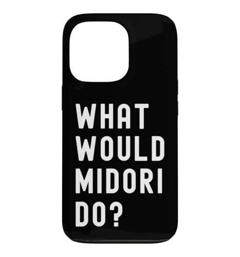 What Would Midori Do? Case for iPhone 13 Pro