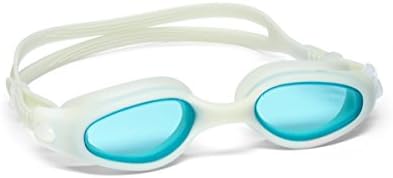 Glow in the Dark Swim Goggles (Blue, Teen/Adult)