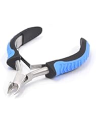 Cuticle Nipper, IVON 1/2 Jaw Professional Cuticle Trimmer Stainless Steel Cutter with Non-Slip Handle.