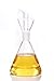 ELETON Olive Oil Dispenser Bottle Glass with No Drip Bottle Spout -Pourer Dispensing Bottles for Kitchen - Olive Glass Dispenser to Control Cooking Vegetable Oil and Vinegar(12 oz)