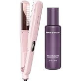 Wavytalk Steam Sesh Hair Straightener and Heat protectant Spray for Hair 5 Fl Oz