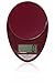 EatSmart Precision Pro Digital Kitchen Scale, Red