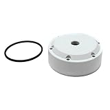 Monsoon MMRS End Cap (MMRS-EC-1P) with One End-Port, White