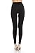 EttelLut Cotton Spandex Basic Leggings Pants-Jersey Full/Capri Regular/Plus Size