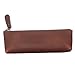 XIDUOBAO Handmade Retro Genuine Leather Pencil Pouch Vintage Soft Genuine Leather Pencil Pen Case Pouch Holder Bag. (02)