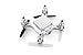 Tenergy Syma X12 Nano 6-Axis Gyro 4CH RC Quadcopter (SILVER)