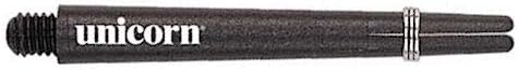 Unicorn Dart Shafts, Black, Medium 44.2 mm