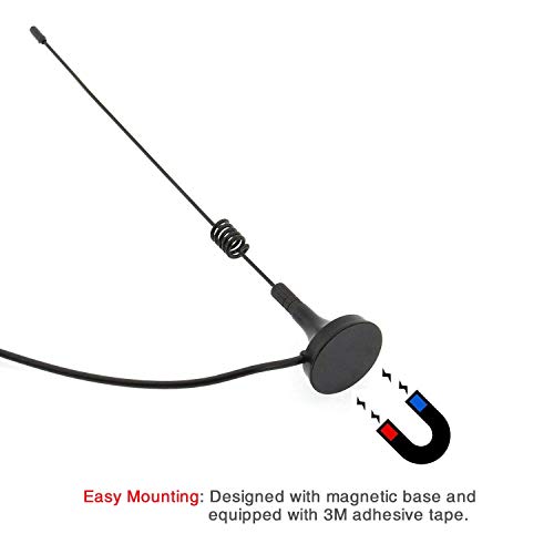 image for Anlink 2 Pack 10ft 7dBi Dual Band WiFi Antenna Extension Cable with Ma