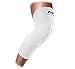 Mcdavid 6446 Hex Knee Pads Compression Leg Sleeve for Basketball, Football & All Contact Sports, Youth & Adult Sizes, Sold as Pair (2 Sleeves)