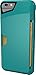 Smartish iPhone 6/6s Wallet Case - Wallet Slayer Vol. 1 [Slim + Protective] Credit Card Holder for Apple iPhone 6s/6 (Silk) - Pacific Green