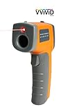 VViViD Infrared Digital Thermometer Gun with Laser Sight and LED Display Screen for Professional Vinyl Wraps