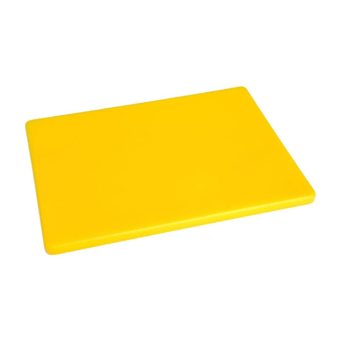 Hygiplas Low Density Yellow Chopping Board Small - [GH796]