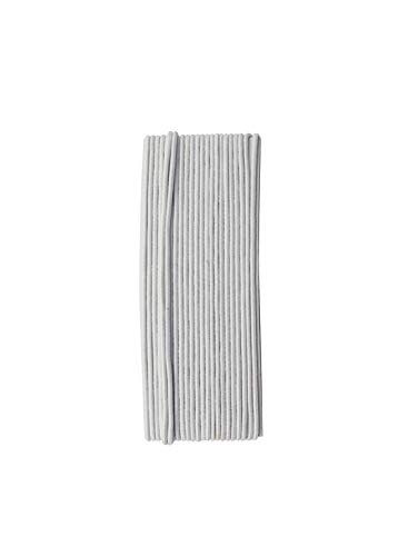 Glorex Elastic, white, 5m x 1,5mm