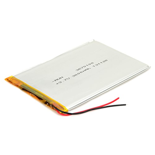 OLSUS 3.7V 3000mAh Li-Po Polymer Rechargeable Battery For Tablet PC DVD PSP