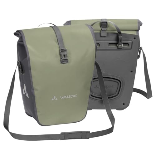VAUDE Fahrradtaschen für Gepäckträger Aqua Back 2x24L – Khaki