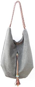Large Hobo canvas and Leather Bag, shoulder bag, , large handbag, carry bag, women's accessories
