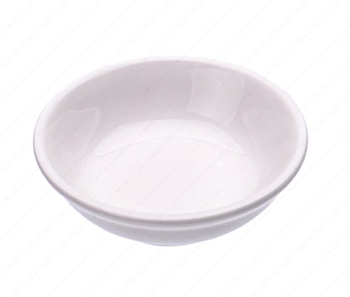 Ceramic Side Sauce Dish, 3-Inch, 2-Ounce, Set Of 12
