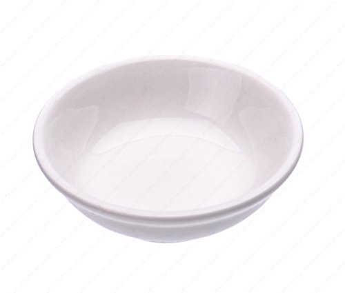 Ceramic Side Sauce Dish, 3-Inch, 2-Ounce, Set of 12