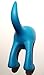 Ikea Bästis Dog Tail Pet Leash Rubber Hook Clothes Hanger Blue (Blue, 1)