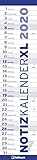 Notizkalender XL blau 2020: Notizkalender teNeues by