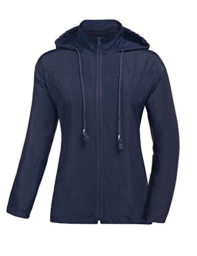 image for ZEGOLO Women's Raincoats Waterproof Windbreaker Lightweight Active Out