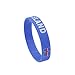 IDL Soccer Bracelet Silicone,Wroldcup Football Bands Custom Embossed Saying USA&National Flag,Perfect for Fitness, Basketball, CrossFit, Sports & Task (Band - ICELAND)
