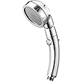 Handheld Shower Head(Without Hose and Bracket) - High Pressure Water Saving 360 Degree Rotating Adjustable Showerhead with ON