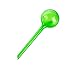 Warmshine 6 Pcs Garden Watering Globes Automatic Watering Globes Plant Self Watering Bulb Waterer Automatic Watering System,13cmx5cm/5.12inchx1.97inch (White&Green)
