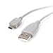 StarTech 1-Feet Mini USB 2.0 Cable - A to Mini B (USB2HABM1)