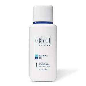 Obagi Medical Nu-Derm Foaming Gel Cleanser with Aloe Vera – Gentle Cleanser for Face, for Normal to Oily Skin…