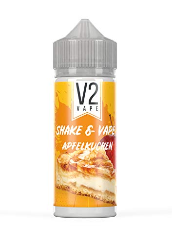 V2 Vape Shake and Vape Apfelkuchen | 20ml hochdosiertes Aroma-Konzentrat zum mischen mit Base für E-Liquid | Longfill… – Bild 3