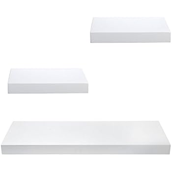 Amazon.com: HAO Set of 2,10" Depth Floating Wall Shelves