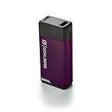 GOAL ZERO Flip 20 Portable Phone Charger External Battery Bank, 5200mAh, Plum