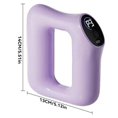 Multifunctional Full-Body Fascia Ring, Electric Fascia Massager Ergonomic Deep Tissue Massage Device, Portable Electric Full-Body Fascia Ring for Abdomen Back Legs