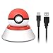 Stand and Charger for Nintendo Switch Pokeball Plus, Charging Cord and Bracket Mount for Lets Go Pikachu Lets Go Eevee Pokeball Plus Controller with a USB Type C Charging Cable - 2.8ft