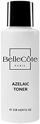 10% Azelaic Acid Rosacea Acne Toner Enhanced with 2% Salicylic Acid, Tea Tree Oil & Calendula - BelleCote Paris, 4 oz