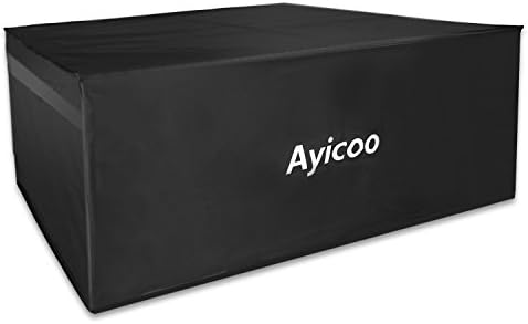 Ayicoo Waterproof Car Rooftop Cargo Carrier Bag for SUV Jeep Truck, 21 Cubic Feet, Extra Large