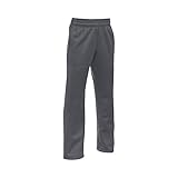 Under Armour Boys' Storm Armour Fleece Big Logo Pants, Graphite/Ultra Blue, Youth X-Large