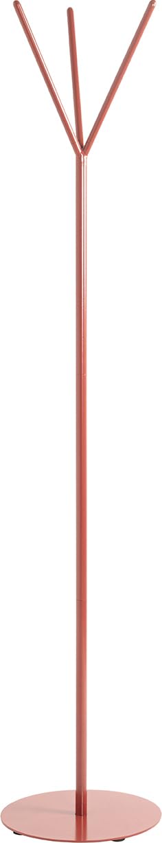 HAKU Hall-Tree red, Metal - Dim.: W x H 173 x D cm, Style: Modern