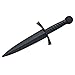 Cold Steel Medieval Training Dagger,Black
