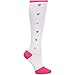 Nurse Mates Women's Calf Socks | 12-14 mmHg Compression | Superior Support & Comfort | 1 Pair | EKG Black