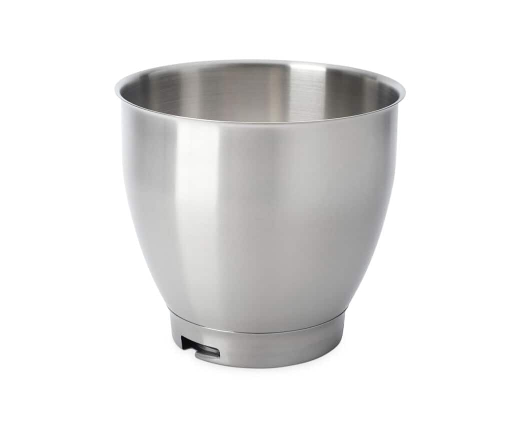 Kenwood Mixing Bowl, Stainless Steel Bowl Chef Elite Food Processor Accessories 6,7 Liter Silver