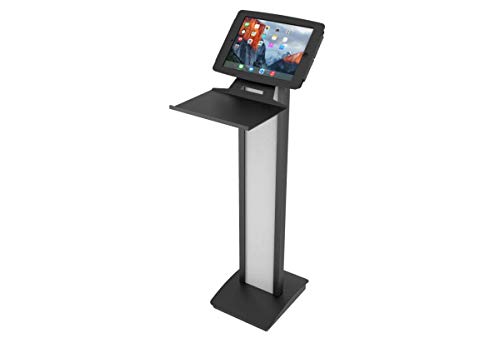 Compulocks UKBTRAYB Universal Tablet Enclosure Kiosk Black Keyboard Tray - Wall Mount Shelf, That C