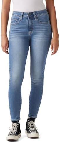 Levi's Women's 535 Super Skinny Jeans, Studded Blue, 33 Regular at