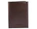 Big Skinny Men's Tri-Fold Leather Slim Wallet, Holds Up to 25 Cards, Brown