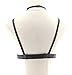 Women Harness Elastic Cupless Cage Bra Hollow Out Strappy Crop Top,161028