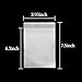 joybest 200 Pcs Clear Cello Cellophane Bags (Clear, 4” x 6”)