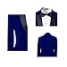 Cloudstyle Mens 2-Piece Suit Peaked Lapel One Button Tuxedo Slim Fit Dinner Jacket & Pants