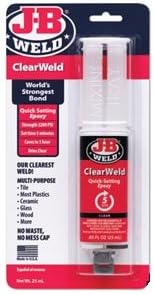 J-B Clearweld Syringe - 25 ML. Part No: A-B1JB50112